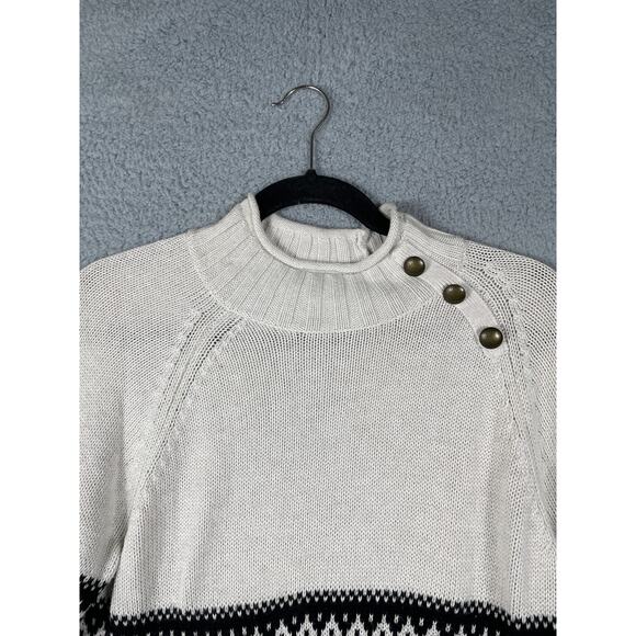 Christopher & Banks Women's Mock Neck Sweater Size M - Picture 4 of 8
